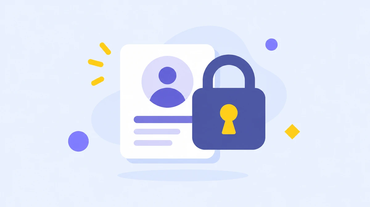Can you view a private Instagram account. A flat illustration of a padlock over a profile card on a light blue background